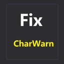 chuxiaaaa-FixCharWarn icon